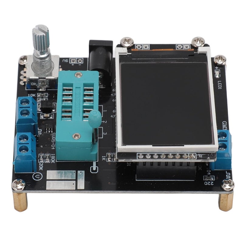 GM328 اختبار الترانزستور متر الفولت والتردد 160x128 شاشة ملونة مقياس الصمام الثنائي المحاثة والسعة - Image 1